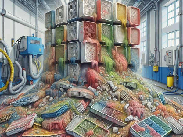 отходы зачистки вентиляционных систем окрасочных камер