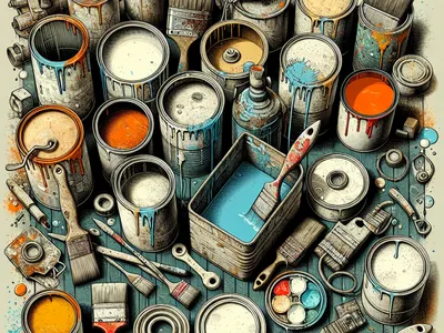 лакокрасочные материалы на основе эпоксидных смол, утратившие потребительские свойства