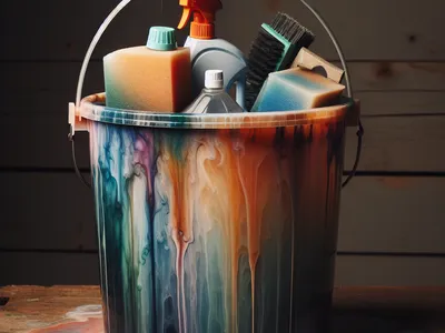 тара полипропиленовая, загрязненная средствами моющими, чистящими и полирующими