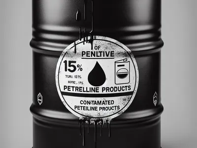 тара из черных металлов, загрязненная нефтепродуктами (содержание нефтепродуктов 15% и более)