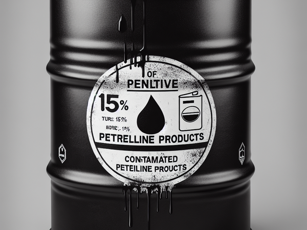 тара из черных металлов, загрязненная нефтепродуктами (содержание нефтепродуктов 15% и более)