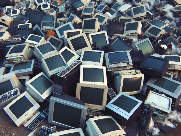 мониторы компьютерные жидкокристаллические, утратившие потребительские свойства