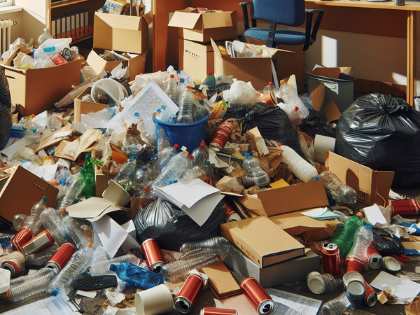 мусор от офисных и бытовых помещений организаций несортированный