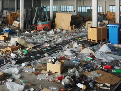мусор и смет от уборки складских помещений малоопасный