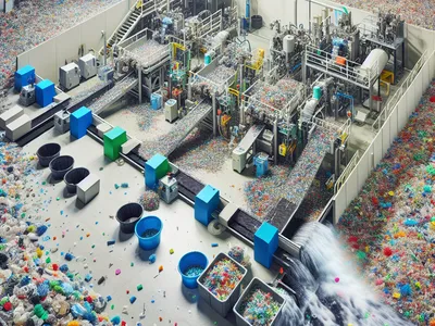 осадок механической очистки сточных вод мойки продуктов дробления отходов тары из полиэтилентерефталата