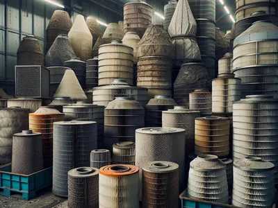 фильтры воздушные турбин отработанные