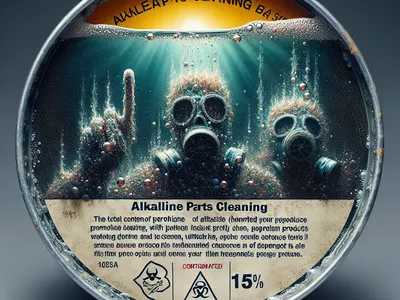 раствор щелочной мойки деталей на основе тринатрийфосфата, загрязненный нефтепродуктами (суммарное содержание нефтепродуктов и тринатрийфосфата 15% и более)