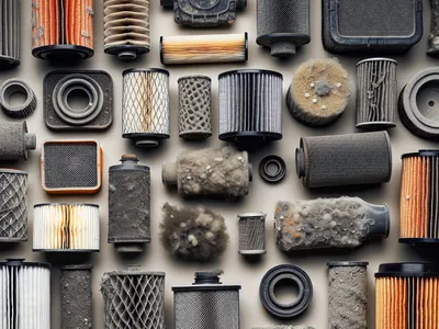 фильтры воздушные автотранспортных средств отработанные